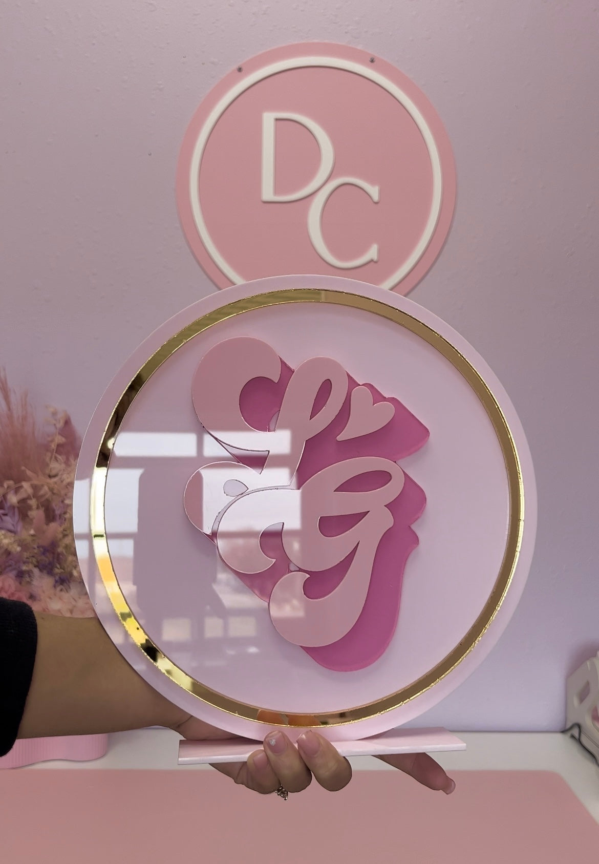 Standing Watermark (3D logo )