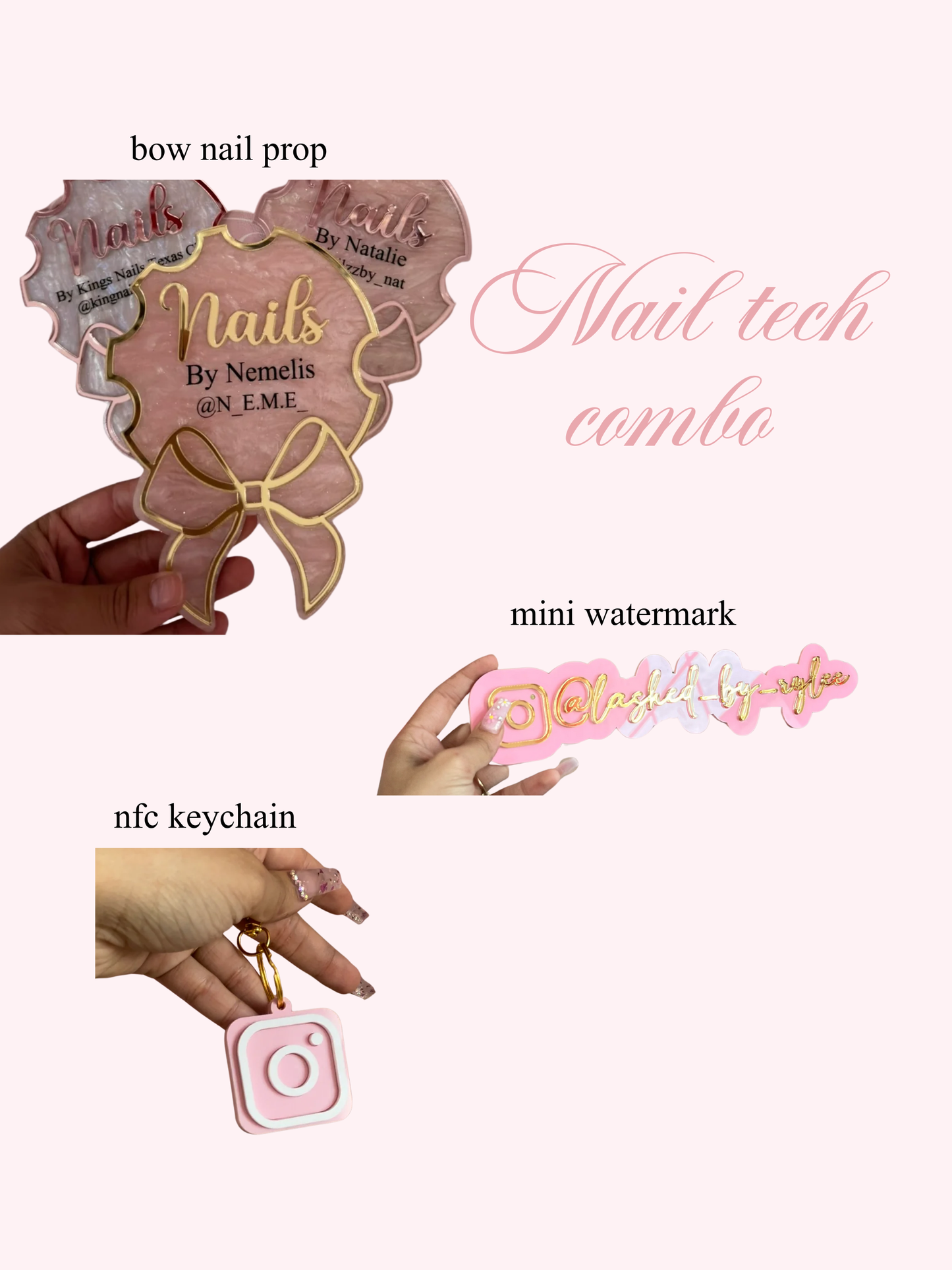 Nail tech combo