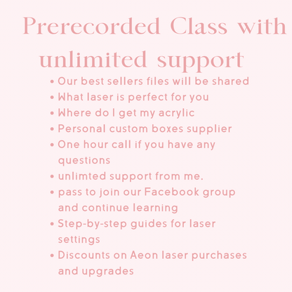 Silver course. (unlimited follow up support)