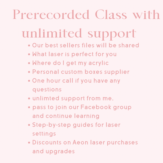 Silver course. (unlimited follow up support)