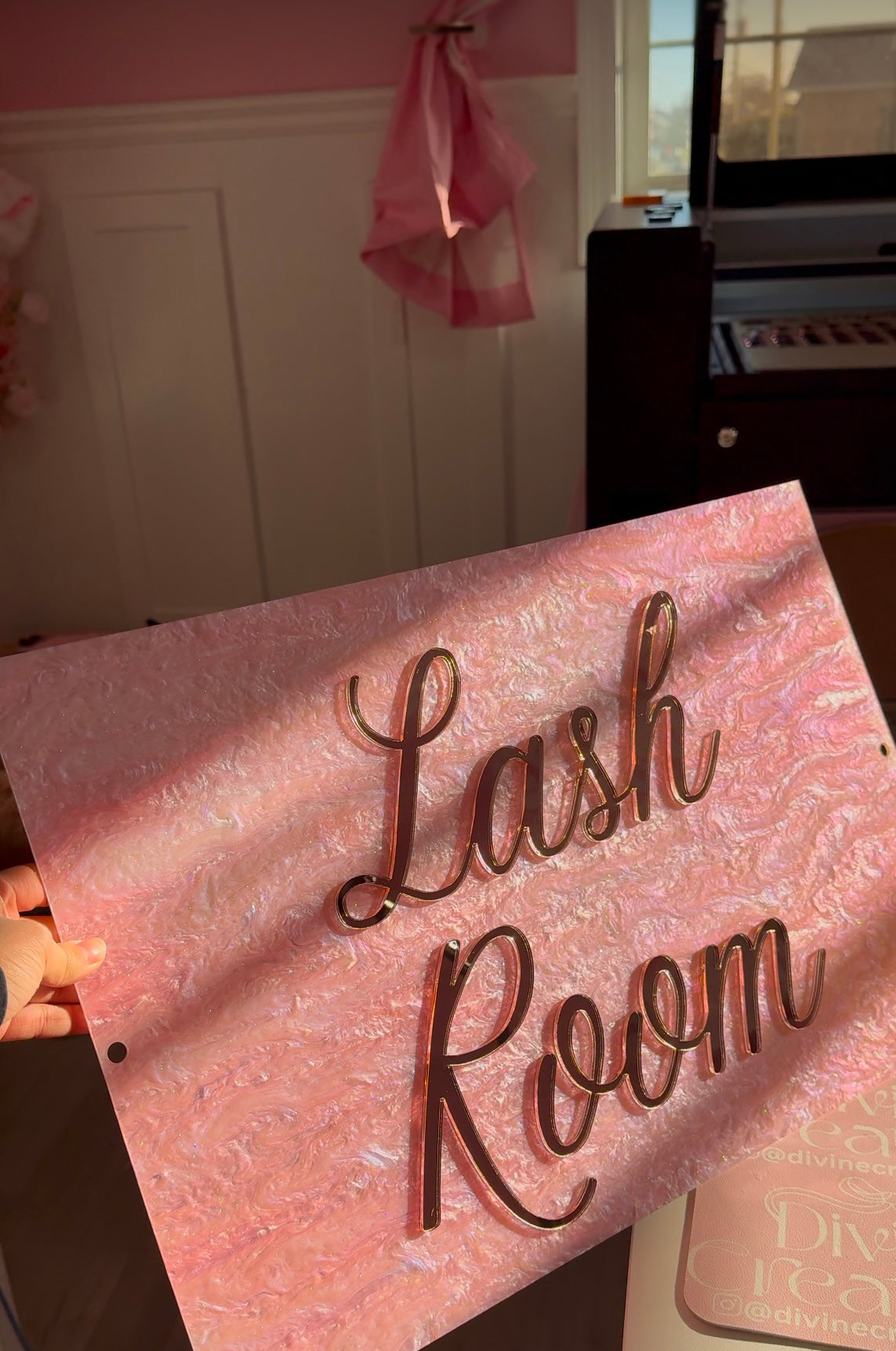 Marble sign