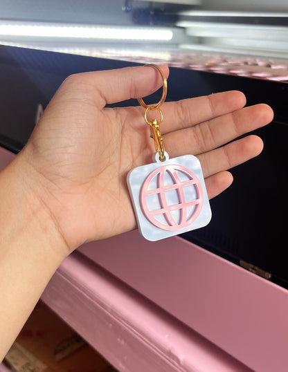 Website nfc  keychain