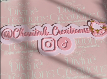 Cake watermark handle.