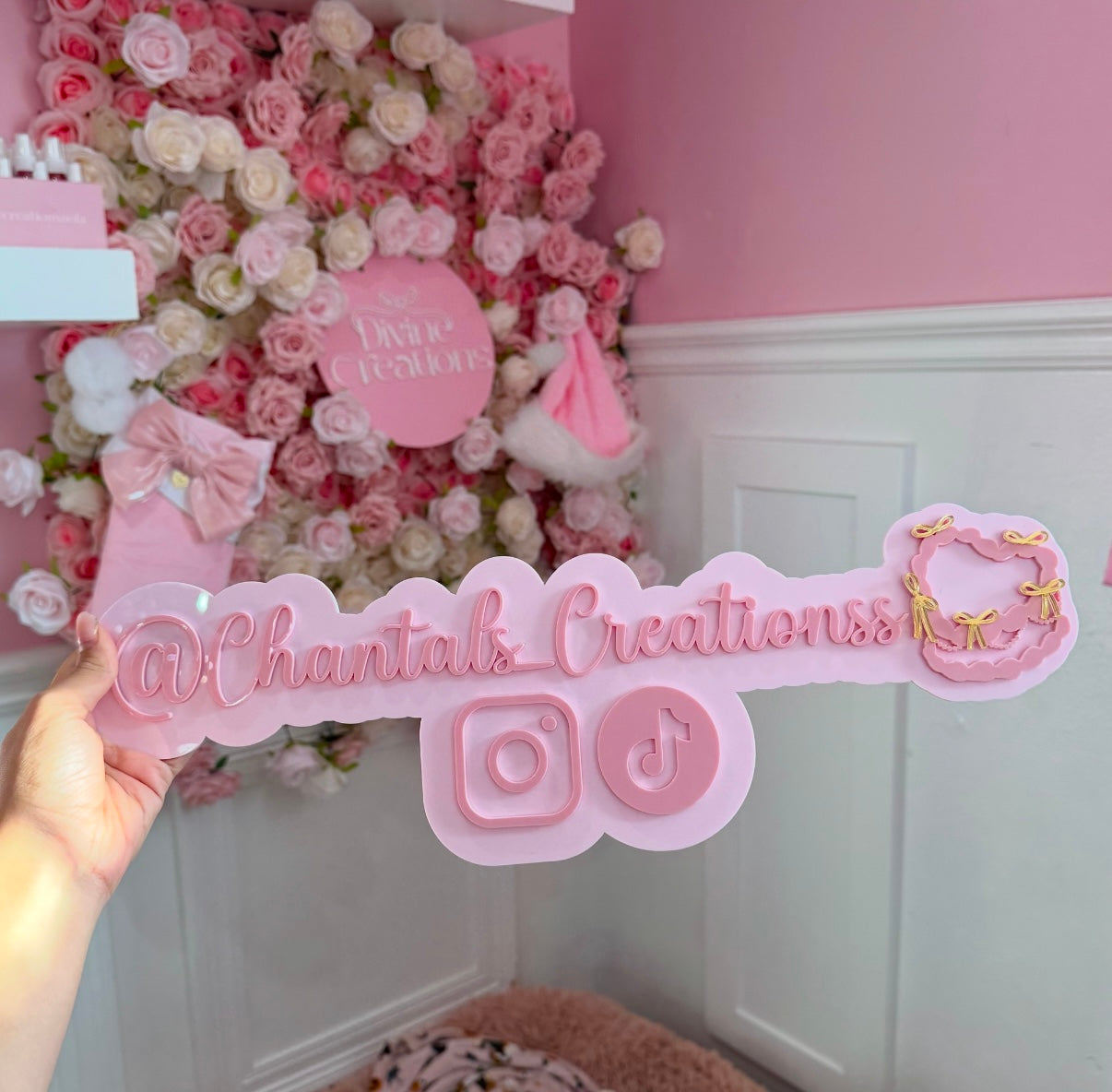 Cake watermark handle.